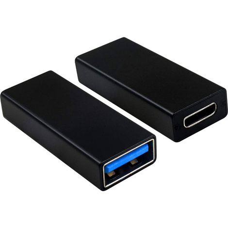 (schwarz) 2er-pack Usb-c-auf-usb-3.0-, Usb-3.1- Und Usb-3.0-buchse-auf-usb-c-buchse-adapter, Kompatibel Mit Iphone 11, Google Pixel, Samsung Galaxy S20, Huawei, Moto