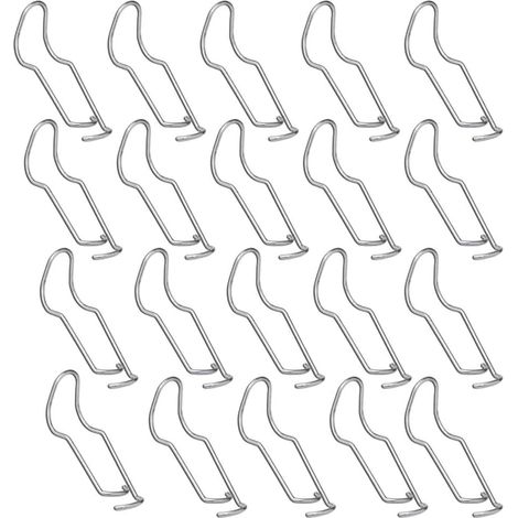 Set Mit 40 Ton-pflanzenstützclips – Für Rankgitter – Zimmerpflanzen – Tomaten – Pflanzenkäfige – Gemüseverbinder