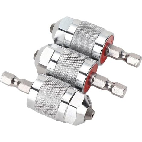 Universeller 3-backen-adapter Für Elektrische Bohrmaschinen, Schraubendreher Und Schleifmaschinen Mit Sechskantschaft