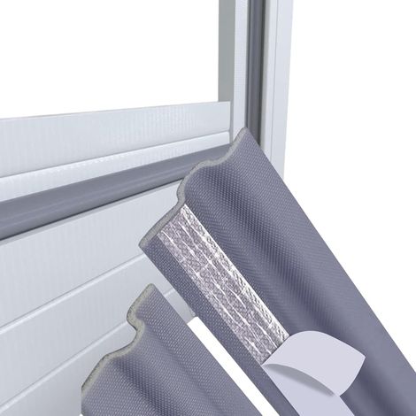 8 M Fenster- Und Türdichtungsband, Selbstklebendes Dichtungsband, Wärme- Und Schalldämmung, Kältedichtungsband, Grau