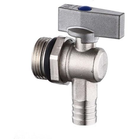 Ablassventil Für Fußbodenheizungsverteiler, Heizkörperablauf Und Abwasserventil, Hohe Durchflussrate Von 0,6 Bis 2,5 Cm, Essentieller Anschluss (2,5 Cm)