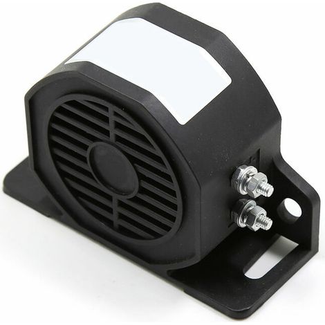 Yarona Wasserdichte Rückfahrhupe, Extrem Lauter Notfallalarm Für Automotoren, 30 W, 110 Db, 12–80 V Dc, Modell: Schwarz