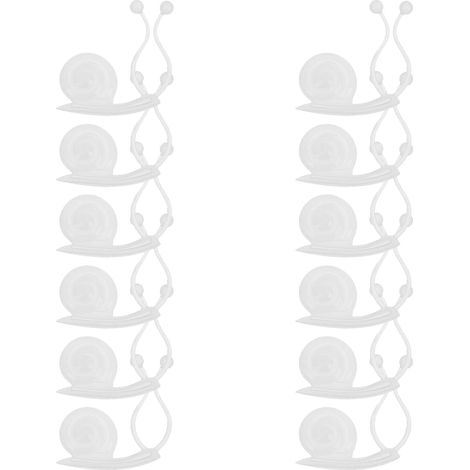 Packung Mit 50 Transparenten Pflanzenclips Aus Kunststoff Für Kletterpflanzen, Wandstützen Für Innen- Und Außengärten, Stabile Rankhilfen Und Wachstumshilfen.