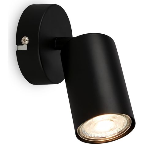 Schwarze, Verstellbare Wandleuchte Für Den Innenbereich, Max. 5 W, Leselampe, Wohnzimmer- Und Flurleuchte, Wandleuchte, Küchenspot, Wandwandleuchte
