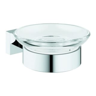 Grohe Seifenhalter Essentials Cube chrom