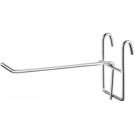 Set Mit 4 Wandhaken Zur Garagenaufbewahrung, Silberfarben, 15,2 Cm
