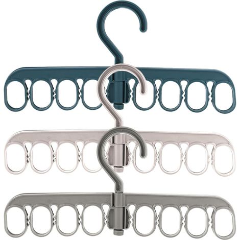 3er-pack Magic Hanger, Hochwertige, Faltbare, Multifunktionale Und Platzsparende Kleiderbügel Zum Aufbewahren Und Trocknen Von Kleidung