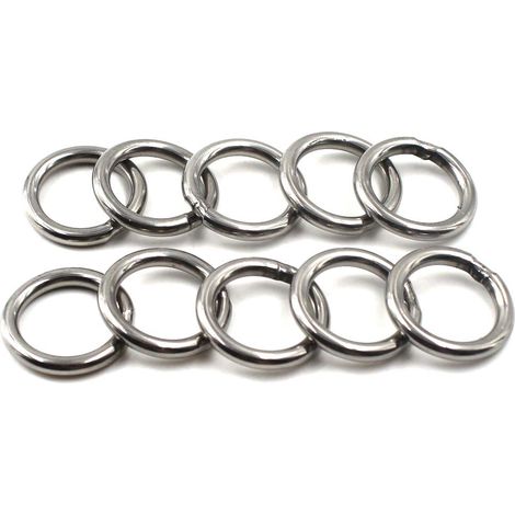 5x50mm O-ringe, 304 Geschweißte Edelstahlringe (10 Stück)