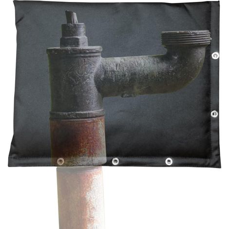 Rückschlagventil-abdeckung – Wasserdichter Und Frostsicherer Beutel, 40 X 50 Cm, Doppellagig Isolierter Bewässerungsbeutel – Für Außenpumpen, Wasserhähne, Ventile Und Brunnen