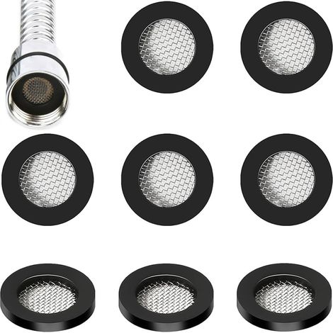 Stück Edelstahl-dichtungsgummischeiben, Edelstahl-filtergewebedichtung, Gummidichtung O-ring-filter (19×11,5 Mm)