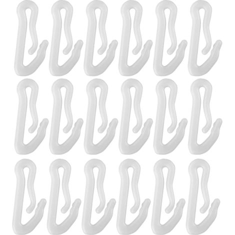 Packung Mit 100 Kunststoff-klemmhaken, Robuste Clips Zur Befestigung Von Folien Und Schattiergewebe, Wasserdicht Und Geeignet Für Den Wassermelonenanbau