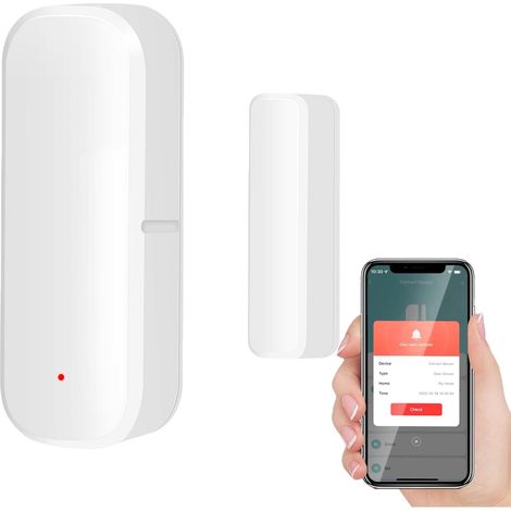 Drahtloser Wlan-tür- Und Fensteralarm Mit Echtzeitbenachrichtigungen, Tuya Smart Home Sicherheits-app - 1