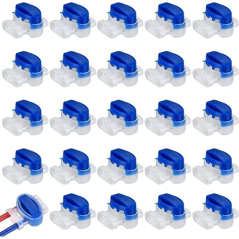 25 Stück Kabelverbinder Für Mähroboter, Harzgefüllte Kabelverbinder, Gelgefüllte Anschlüsse Für Gartenrasenmäher