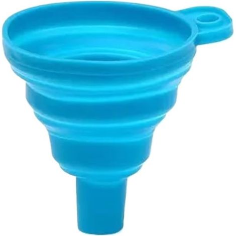 Set Aus Küchentrichtern, Faltbare Küchenaccessoires Aus Silikon Zum Befüllen Von Wasserflaschen Und Umfüllen Von Flüssigkeiten
