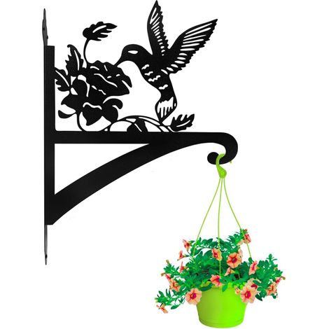 Hängehalterungen Für Den Außenbereich, Pflanzenstützen Für Innenräume, Blumenampeln, Wandmontierte Pflanzenhalter, Pflanzenampeln, Hängende Pflanzgefäße/laternen Aus Metall