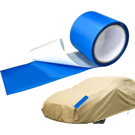 Planenreparaturband, Starker Klebstoff, Wasserdicht, Reißfest, Langlebig, Robustes Material, Leicht Zu Zerreißen, Witterungsbeständig
