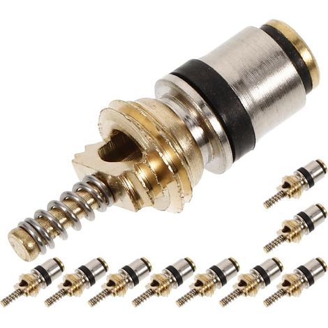 10 Stück Klimaanlagenventil-nadel-luftkern-druck-auto-hochlast-für-fahrzeug-teil-ventilkern-kit