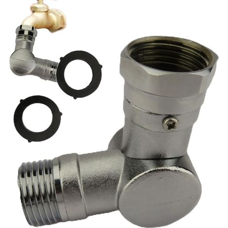 Schwenkbarer Gartenschlauchverbinder, 180°- Und 360°-metallschlauchverbinder, Verstellbare Und Robuste Schlaucharmaturen Für Die Wartung