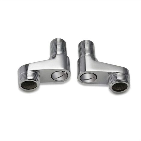 Set Mit 2 Verstellbaren Schwenkarm-badewannenarmatur-adaptern, Klauenfuß-duscharmatur, Badmischer-zubehör, Massives Messing