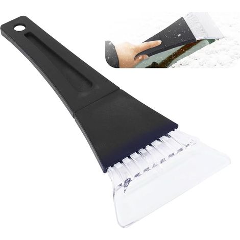 Eiskratzer Für Autos, Winter-eiskratzer, Effizienter, Schneller, Müheloser Und Schonender Eiskratzer, Stabiler, Effizienter Und Sicherer Schneekratzer Für Autos, Schwarz