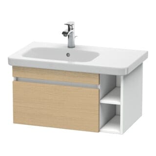 Duravit Waschtischunterschrank DuraStyle 73x44,8cm, B li, Ei nat/weiß ma, 1 Ausz.
