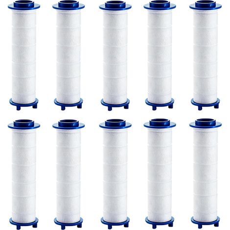 10 Stück 9,5 X 2 Cm Anti-kalk-filter Für Duschköpfe, Austauschbare Filterkartuschen, Universelles Duschkopf-filtersystem