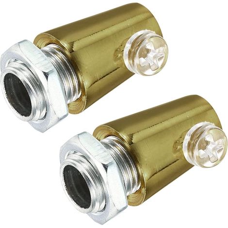 Zweiteilige Kabelverbinder-klemmen, Kabelverschraubung Aus Kohlenstoffstahl Mit Schrauben, Zur Verkabelung Von Abgehängten Pendelleuchten, Messing-finish