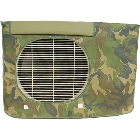 Wasserdichte Schutzhülle Für Außenklimaanlage, Grünes Polyester, Leicht Zu Reinigen, Für Partys, Maße: 74 X 54 X 26 Cm