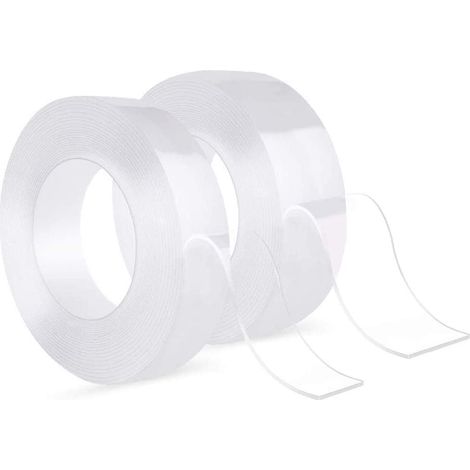 Rollen Selbstklebendes, Wasserdichtes Dichtungsband, Transparent, Schimmelresistent, Für Küche, Bad, Toilette Und Wandecken (3 Cm X 5 M + 5 Cm X