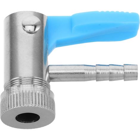 6-mm-kupfer-reifenfülldüse Mit Schnellanschluss Und Rückschlagventil, Adapter Für Tragbare Reifenpumpen, Kompatibel Mit Luftkompressoren, Luftkompressorzubehör
