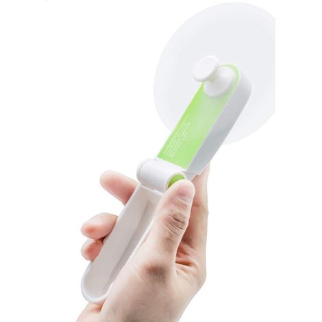 Mini-faltventilator Für Die Hosentasche, Tischventilator, Kleiner Tragbarer, Wiederaufladbarer Usb-miniventilator, Persönlicher Und Leichter Usb-ventilator