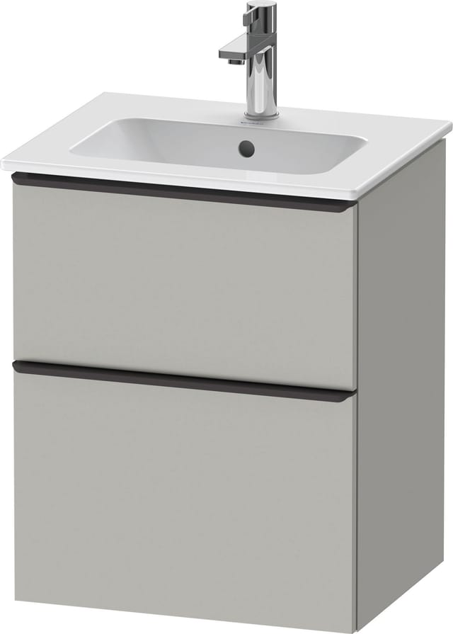 Duravit Waschtischunterschrank D-Neo 51x40,2cm, 1 Kast, 1 A, wd, sw/gr ma