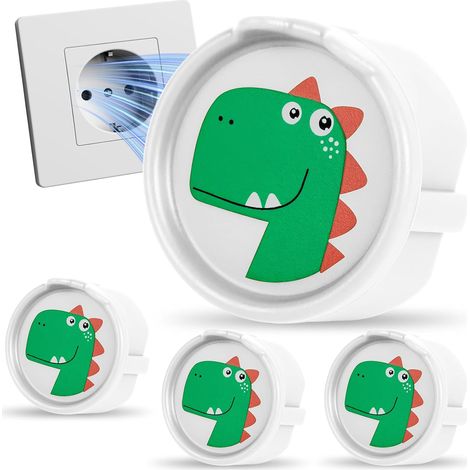 Set Mit 4 Silikon-steckdosenabdeckungen, Abnehmbare Steckdosenschutzhüllen, Dekorativ/staubdicht, Für Mehr Sicherheit Im Haushalt Und Für Babys, Zum Schutz Von Steckdosen