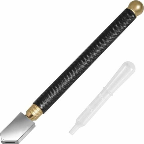 Professioneller Glasschneider, Glasschneidwerkzeug, Geölter Wolframkarbid-glasschneider, Schneidet Glas, Spiegel, Fliesen Und Buntglas Von 3 Bis 12 Mm
