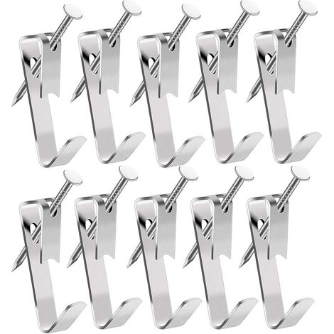 130-teiliges Bilderrahmen-haken-set, Aufhängehaken Für Bilderrahmen, Aufhängehaken-set, Wandhaken Aus Metall, Aufhänge-set