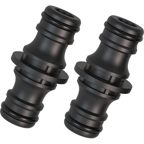 Stück Gartenschlauchverschraubungen, 1/2 Zoll Doppelstecker, Zum Verbinden Zweier Schläuche Zur Verlängerung, Auch Bei Hohem Wasserdruck.