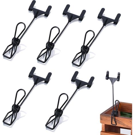 Metall-etikettenhalter, 5-teilige Etikettenhalter, Kartenhalter Für Preisschilder, Supermärkte, Geschäfte, Körbe Und Aufbewahrungsboxen
