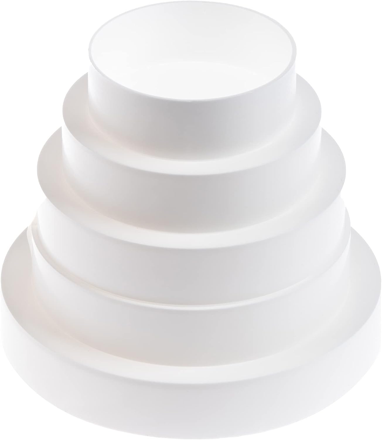 Universal-reduzierstück 80–150 Mm Für Lüftungskanäle – Reduzierstück Für Rundrohre Ø 80, 100, 120, 125, 150 Mm – Pvc-verbinder/adapter