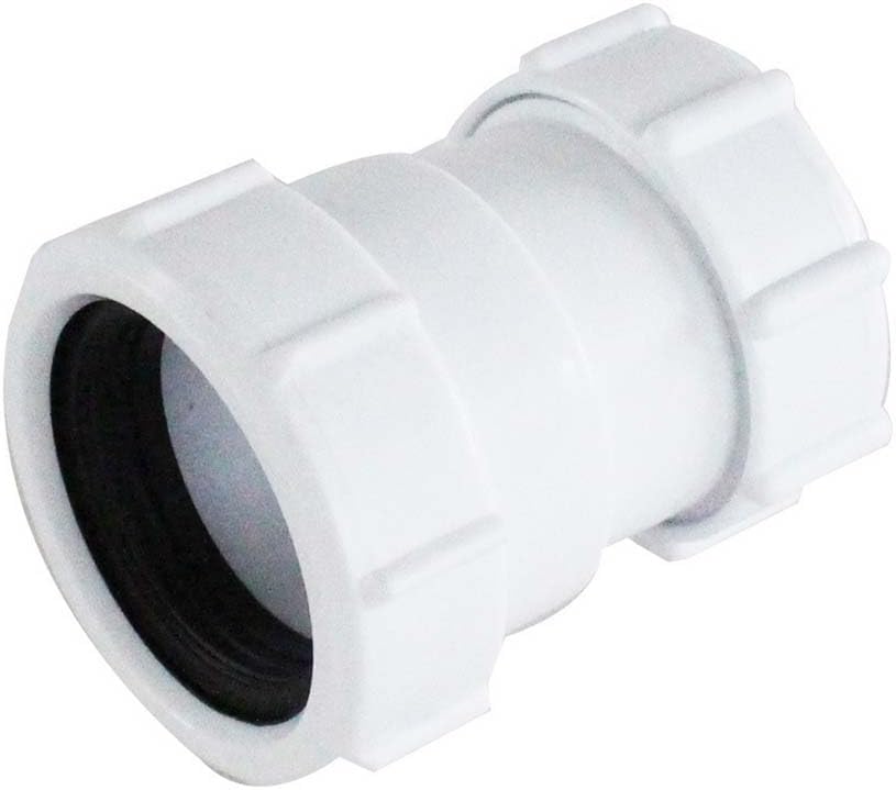 40-mm-innengewinde Auf 32-mm-innengewinde Gerades Rohrverlängerungsstück, Abflussreduzierstück, Siphon, Rohrverlängerungsverbinder