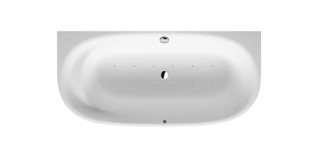 Duravit Whirlwanne Cape Cod 190x90cm, Vorw., 1 RS, weiß, Air-System
