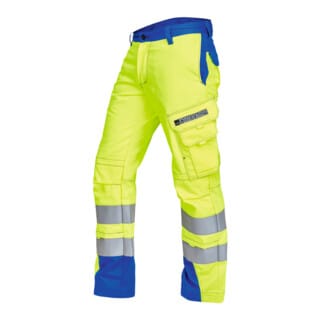 Rofa Multinorm-Bundhose VIS-LINE, gelb / kornblau, Konfektionsgröße 48