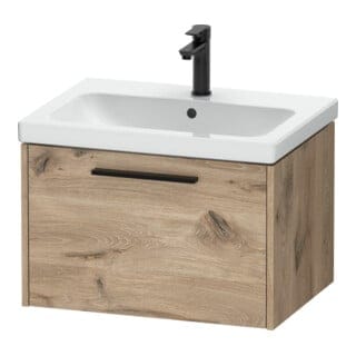 Duravit Waschtischunterschrank D-Code 63,4x40x46cm, 1 Ausz., Ei Marmor, Gr. sw