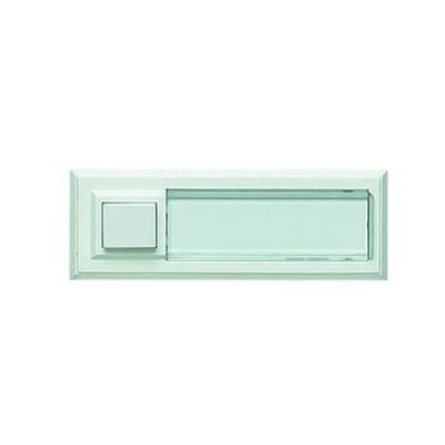 Grothe Klingeltaster AP 1fach 32x90x18mm,ws,bel. ETA 2132A