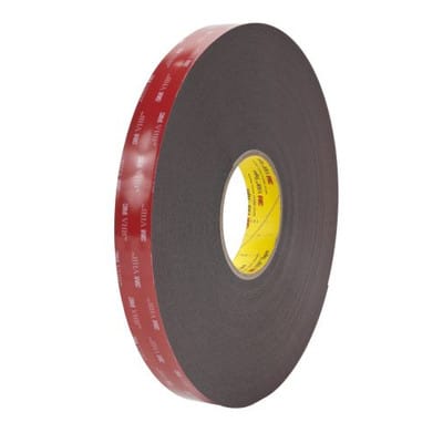 3M VHB doppelseitiges Klebeband schwarz 5952F 12m x 33m
