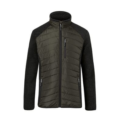 Kübler Hybridjacke oliv/dunkelgrau Form 1342 Größe 3XL