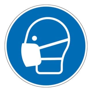 Eichner Gebotsschild Maske benutzen