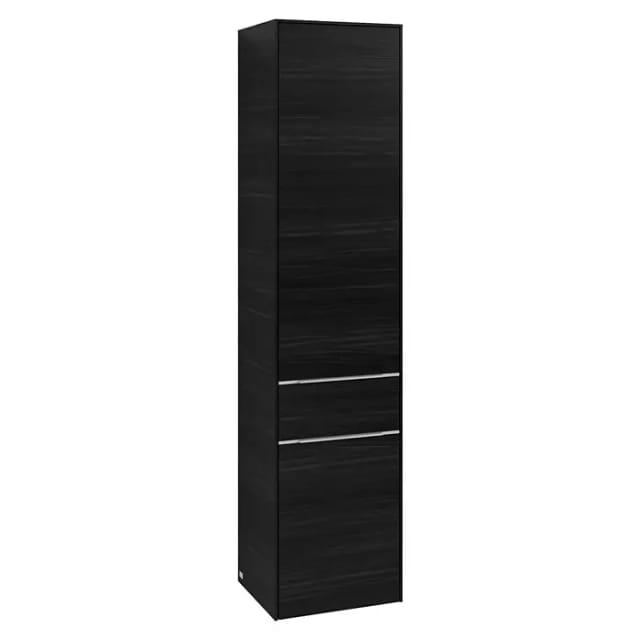 V&B Hochschrank Subway 3.0 40x171x36,2cm, Sch R/Gr Alu gl, bla Oa