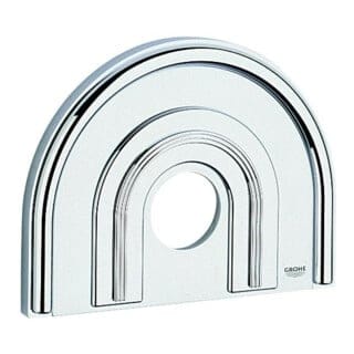 Grohe Rosette 47459 für Chiara EHM FMS Brause chrom/mattchrom