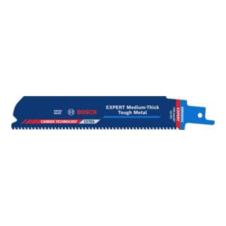 Bosch EXPERT Medium-Thick Tough Metal S955HHC Säbelsägeblatt, 10-tlg.
