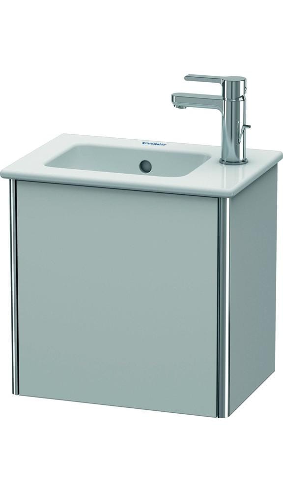 Duravit Waschtischunterschrank XSquare 41x28,9x40cm, wd, T. re, Nord we s-matt